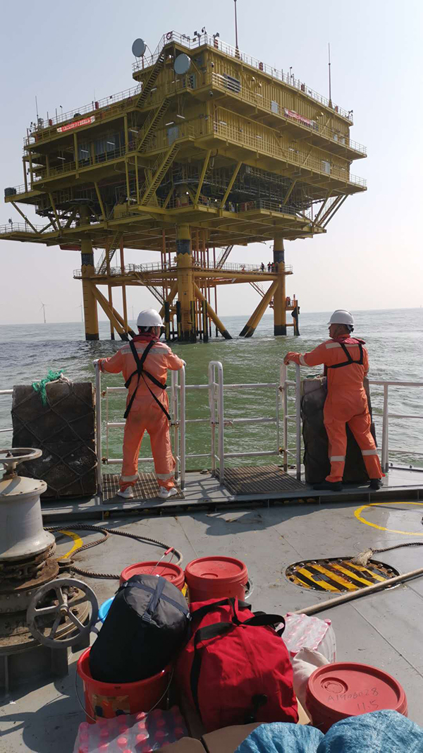 虹潤不怕遠征難，直掛云帆濟滄海-虹潤儀表為海上風電運行保駕護航